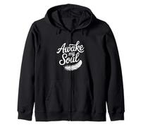 Awake My Soul Inspirational Citazione Felpa con Cappuccio