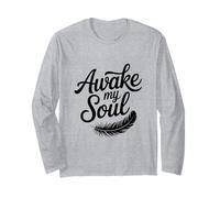 Awake My Soul Inspirational Citazione Maglia a Manica