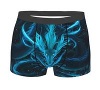 Awaken Your Inner Dragon Boxer Elasticizzato Comodi Boxer Aderenti Trunks per L'Uso Quotidiano Sportivi Uomini XXL