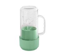 awakentti Mini frullatore portatile con 10 coltelli in acciaio inox, frullatore di dimensioni personalizzate per frullati e frullati per cucina, casa, trave