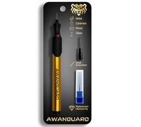 AWANGUARD - Penna per Incisione con Punta Diamantata per Metallo, Ceramica, Legno e Vetro. Penna Elettrica per Incidere Frasi SEED e Portafogli Crittografici su Piastre in Acciaio Inossidabile.