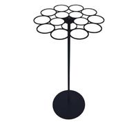 Award Display Rack - 360° Rotating, 45+ Capacity | Heavy-Duty, No-Drill | Sturdy Metal Construction, Space-Saving Design, Tabletop & Wall Mountable, Holds Medals/Trophies, Clear Visibility From All A
