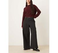 AWARE - Pantaloni corti a fondo ampio neri-Nero XS