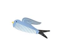 Aware - Pettine per capelli liscio e arrotondato, strumento di riduzione elettrostatica, districante delicato per cuoio capelluto sensibile e spazzola sottile per uso familiare