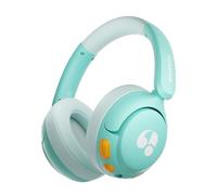 awatrue Cuffie Bluetooth per Bambini, Tasti Giganti & Microfono Integrato, Bluetooth 5.4 + Cavo AUX, Durata Della Batteria di 75 Ore, Limite di Volume di 85 dBA, per l'uso a Scuola/in Viaggio (Vert)