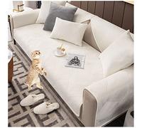 AWAV Copridivano 3 2 4 1 Posti, Copridivano Angolare, Telo Copridivano, Copridivano Antiscivolo Adatto per Cani E Animali Domestici Copridivano Angolare Universale, Lavabile (Bianco,70x70cm)