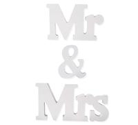 AWAVM 3-piece Decorazione In Legno Alfabeto Creativo MR & MRS Decorazioni Della Casa Del Partito Decorazioni Della Tavola di Nozze puntelli di Decorazione