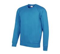 AWDis Academy - Felpa 280 gsm Girocollo Maniche Raglan - Uomo