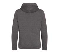 AWDis Cross Neck Hoodie - Felpa in felpa con cappuccio con cappuccio resistente