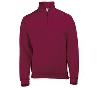 Awdis - Felpa Tinta Unita con Zip al Collo - Uomo (RW177)