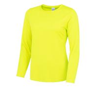 AWDis Just Cool - Girlie - Maglietta a Manica Lunga - Donna (RW4814)