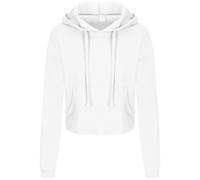 AWDis Just Hoods Felpa Corta con Cappuccio Donna