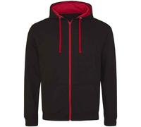 Awdis Varsity Felpa con Cappuccio e Zip Intera Uomo (PC6101)