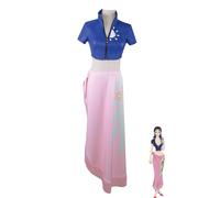 AWDOAJOI Costume cosplay anime Nico Robin un pezzo unico da donna giacca gonna uniforme per feste di Halloween (S)