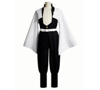 AWDOAJOI Costume cosplay anime Shinazugawa Sanemi kimono mantello uniforme per feste di Halloween (XX-L)