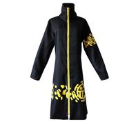 AWDOAJOI Costume cosplay Anime Trafalgar Law mantello unisex abiti per feste di Halloween (giacca, M)