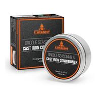 AWEASROY Condimento per piastra per condimento in pietra nera e ghisa e acciaio al carbonio, mantiene una padella antiaderente più pulita, 200 ml