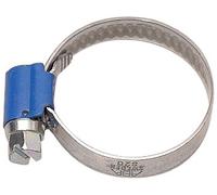 AWEHIRU ABA Svezia - Fascetta stringitubo Originale, 25 - 40 mm, Filettatura a Vite, Larghezza 9 mm, Confezione da 10 Pezzi, Colore: Blu