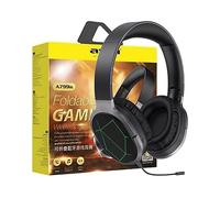 AWEI A799BL Bluetooth, connettore da 3,5 mm, microfono integrato, 25 h CUFFIE GAMING, Nero