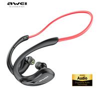 Awei A880BL Auricolare Bluetooth senza fili Auricolari da gioco Archetto da collo Auricolare aperto Cuffie sportive Gancio per l'orecchio per iPhone 17