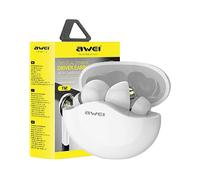 AWEI Cuffie Sportive Bluetooth Awei T12Tws Per Iphone E Telefoni Android Smartphone, Bianco