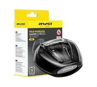 AWEI T25 TWS Bluetooth 5.3, microfono integrato, iOS e Android AURICOLARI WIRELESS, Nero