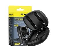 AWEI T66 TWS, Bluetooth 5.3, microfono ENC, iOS Android PC Mac AURICOLARI WIRELESS, Nero
