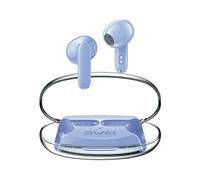 AWEI T85 - Bluetooth 5.3, microfono integrato, ANC, Android AURICOLARI WIRELESS, Blu