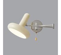AWEITG Adjustable Iron Wall Sconce E26/E27 - Golden Finish Indoor Lamp for Bedroom, Living Room, and Outdoor