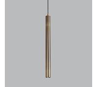 AWEITG Lampada a sospensione di lusso leggera Lampada a sospensione a tubo lungo Lampada a sospensione in alluminio Lanterna a soffitto regolabile in altezza Lampada a sospensione antiruggine Lampade