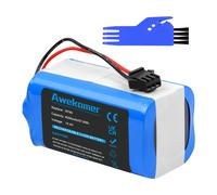 Awekamer 14,4V 4000mAh Al litio Sostituzione Batteria per Ecovacs Deebot N79