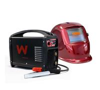 Awelco - Saldatrice Inverter 200A Saldatura 100% + Passamontagna LCD 9/13 Plus 210