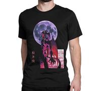 AWENGL Akira Devilman Crybaby T Shirt Men Women's 100% Cotton Casual T-Shirts O Neck Manga Demon Tee Shirt Short Sleeve Clothes Black Black L