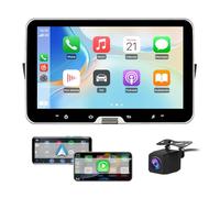 AWESAFE 10.1“ Autoradio per Fiat 500 (2007-2015) Android [2+64GB] Car Radio con CarPlay/Android Auto GPS Bluetooth WIFI FM RDS Comandi al Volante (Schermo Staccabile)