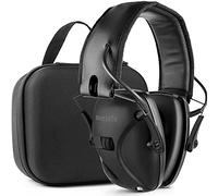 awesafe Cuffie Antirumore Protezione Dell'udito Cuffie Poligono Tiro Elettronico, NRR 24dB, Ideale per il Tiro e la Caccia, Fornito con custodia rigida per il trasporto
