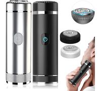 Aweshave Trimmer, Aweshave Ball Trimmer, Aweshave 2.0 Premium Body Trimmer for Balls and Body (Black+sliver)