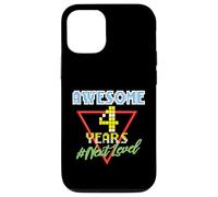 Awesome 4 Years 4 anni Retro Gaming NextLevel Design Custodia per iPhone 12/12 Pro