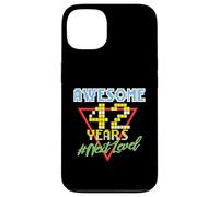 Awesome 42 Years 42 anni Retro Gaming NextLevel Design Custodia per iPhone 13