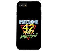 Awesome 42 Years 42 anni Retro Gaming NextLevel Design Custodia per iPhone SE (2020) / 7 / 8