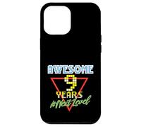 Awesome 9 Years 9 anni Retro Gaming NextLevel Design Custodia per iPhone 12 Pro Max