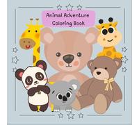 Awesome Animals Coloring Fun: An Animal Adventure Coloring Book