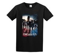 Awesome - Chicago PD Poster Men's T-Shirt Casual Tee Summer Fashion Tops Clothing Black M