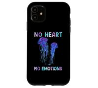 Awesome Cute UnderWater Fish no heart no emotions JellyFish Custodia per iPhone 11