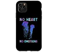 Awesome Cute UnderWater Fish no heart no emotions JellyFish Custodia per iPhone 11 Pro Max