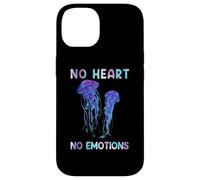 Awesome Cute UnderWater Fish no heart no emotions JellyFish Custodia per iPhone 14