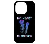 Awesome Cute UnderWater Fish no heart no emotions JellyFish Custodia per iPhone 14 Pro