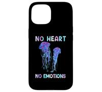 Awesome Cute UnderWater Fish no heart no emotions JellyFish Custodia per iPhone 15