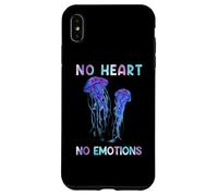 Awesome Cute UnderWater Fish no heart no emotions JellyFish Custodia per iPhone XS Max
