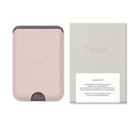 AWESOME DESIGN a.odd - Portafoglio magnetico in pelle vegana, compatibile con MagSafe e iPhone 17/16/15/14/13/12/Pro/Max/Plus/mini Series, Lontra Rosa, 65*95mm, moderno