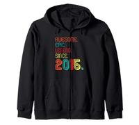 Awesome Epic Legend Since 2015 11 Years Old 11th Birthday Felpa con Cappuccio